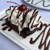 Vegan brownie , ice cream   at Vico's Grill Kosher - Polanco in Mexico City