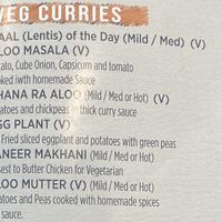 Veg curries   at Nepa Bliss in Warragul