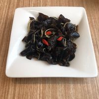 Black mushroom salad  at Din Tai Fung - Galleria Mall in Abu Dhabi