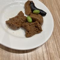 Bean curd puffs   at Din Tai Fung - Galleria Mall in Abu Dhabi