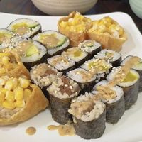 Sushi set meal   at Sam Bo Vegetarian - 三寶素食 in Kowloon