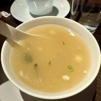 Miso soup   at PL8 Simply Asian Restaurant in Barrington
