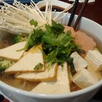 Vegetarian Pho. at Veggiebowl in Vancouver