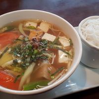 Sweet and Spicy Soup at Veggiebowl in Vancouver