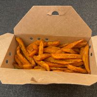 Frites de Patates Douces at Dirty Vegan Burgers by Taster in Paris