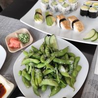 Edamame at Sushi One in Gran Canaria