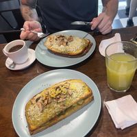   at Croq Délice! Crêpes & Cafés in Santiago