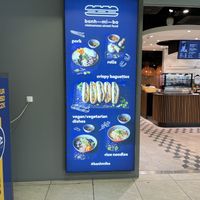 Vegan options  at PRG - Banh-Mi-Ba - T2 in Prague