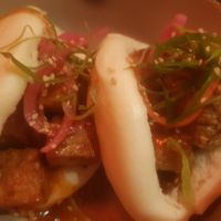 Sticky Korean tofu bao buns #Veganuary at Koji Sunderland in Sunderland