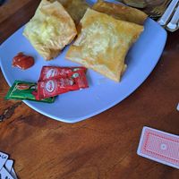 Vegetarian appetizer at Good Karma Waroeng in Kintamani