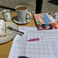 Swedish Apple pie  at Café Cut in Giengen An Der Brenz