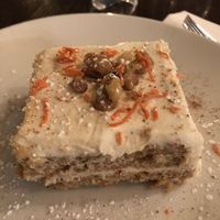 Carrot cake at Tree House in St Louis