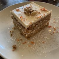 Carrot cake  at Tree House in St Louis