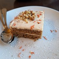 Carrot cake at Tree House in St Louis