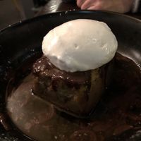 Cinnamon roll bread pudding  at Tree House in St Louis