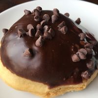 Chocolate Chocolate vegan donut-Wow!! at Tree House in St Louis