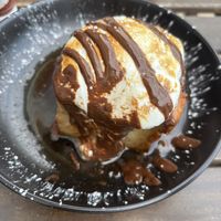 cinnamon roll bread pudding!   at Tree House in St Louis