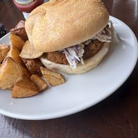 Fried chicken sandwich   at Tree House in St Louis