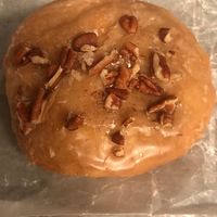 Vegan caramel pecan donut  at Tree House in St Louis