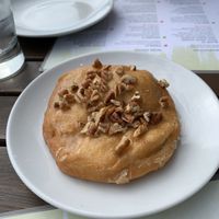 Slated caramel pecan donut  at Tree House in St Louis