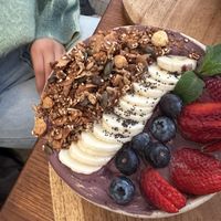 Açai bowl  at Bloome By Sasha in Barcelona