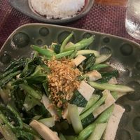 chinese kale  at Khaw Glong in Koh Samui