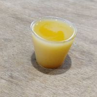Ginger shot at Mangue et Melon in Montreal