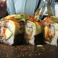 Vegan Sushi  at Milk on the Beach in Hermanus