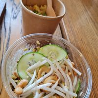 Insalata di quinoa e insalata di patate at Bao's - Mathurins in Paris