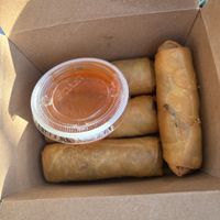 Vegan spring rolls  at Krob Krua Thai Kitchen in Eugene