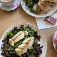 Salad and smoothie bowl  at 718 Breakfast & Brunch in Sofia