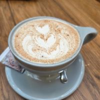 Oat chai latte at 718 Breakfast & Brunch in Sofia