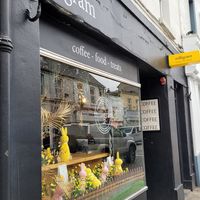 Shop front at Milligram Coffee in Sligo