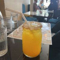 Mango soda  at Daddyji in Claremont