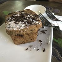 choc chip banana bread at Affinity Cafe in Roleystone