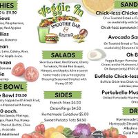 Smoothies, smoothie bowls, salads, and sandwiches!  at Veggie In in Augusta