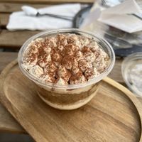 Vegan tiramisu  at Vi&Vie Gourmet Kitchen & Café in Vienna