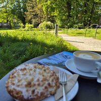 Streusselkuchen at Café im Haus am Waldsee in Berlin