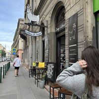   at Zërgë Coffeeshop in Budapest