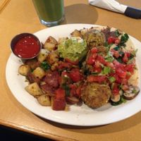mexican vegan brunch at Stella's - Plug In in Winnipeg