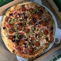 Yum!  at Nick's Pizza South Beach in Miami Beach