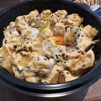 Poke with crispy tofu vegan   at Yin Yang Sushi in Malaga