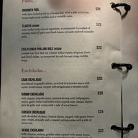 Two vegan plates  at Clandestino in Palm Springs