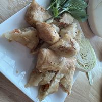 Spring rolls  at Jadeite.JD in Bangkok