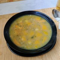 Menu for lunch at Mas Vida Restaurante Vegetariano in Banos