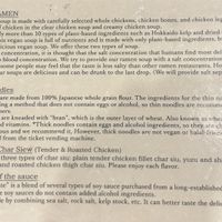 About ramen .  at Ramen Katamuki in Kyoto