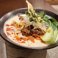 Creamy ramen is the one to get!  at Ramen Katamuki in Kyoto