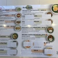 Menu 2 Main Dishes  at The Vegano Corner in Chiang Mai