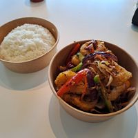 Crispy Calamari at WOK2VEGAN in Birmingham