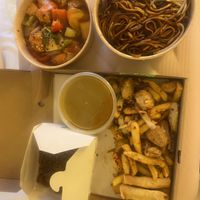 Yum yum yum!!!!!  at WOK2VEGAN in Birmingham